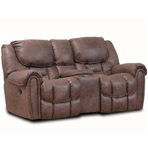 Rocking Console Reclining Loveseat
